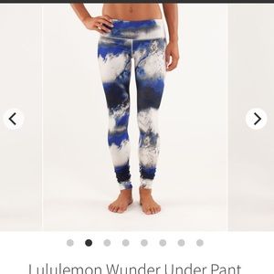 Lululemon wunder under pant